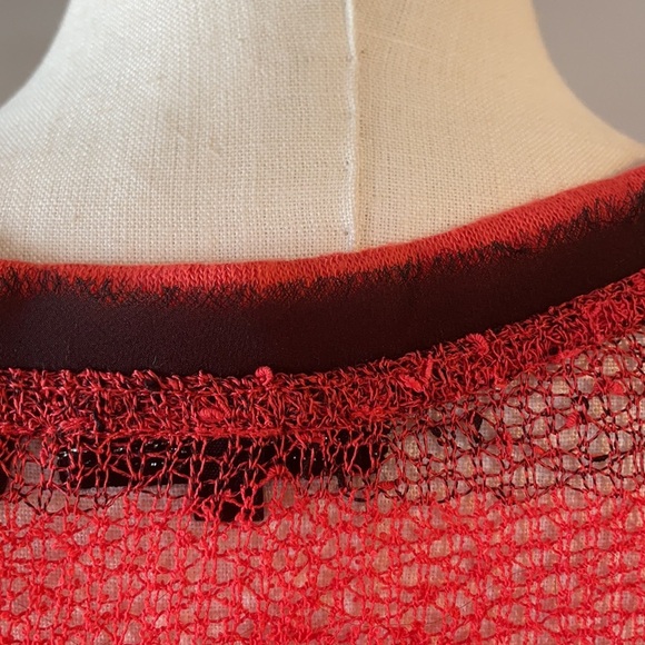 MISS ME VINTAGE EMBELLISHED TANK. Distressed, sparkle, mesh net back size Large - Picture 8 of 15